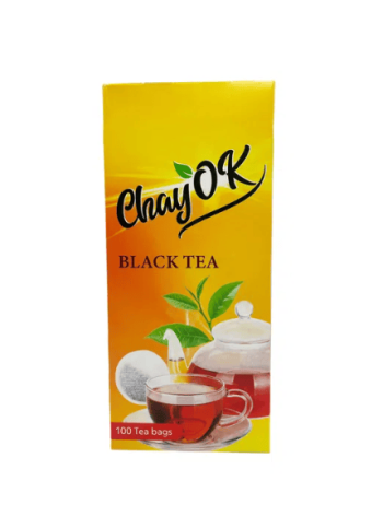 Чорний Чай ЧайОк ChayOk 140 г (100шт) Чёрный чай у пакетиках ГУРТ