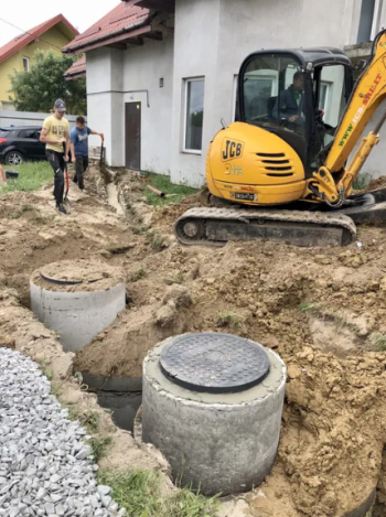 Каналізація під ключ. Септики, бетонні кільця. Дренаж.