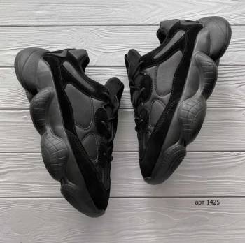 Кроссовки мужские весна/ 41, 44 / Кросівки чоловічі / Yeezzy 500 black