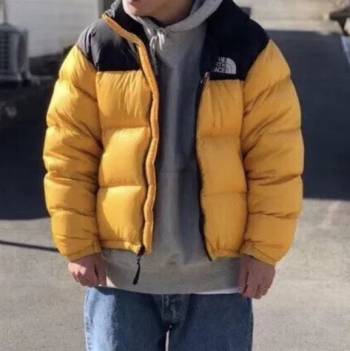 Зимний пуховик TNF 700 The North Face 1996 Nuptse тнф норт фейс желтый