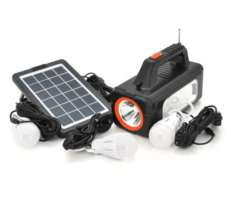Фонарь Solar Переносной фонарь колонка с солнечной батареей