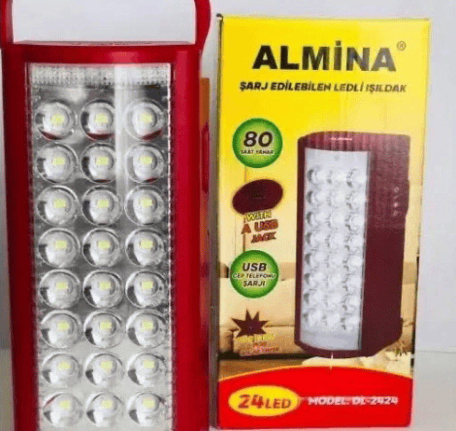 Светильник фонарь лампа Almina 24 led с powerbank 2