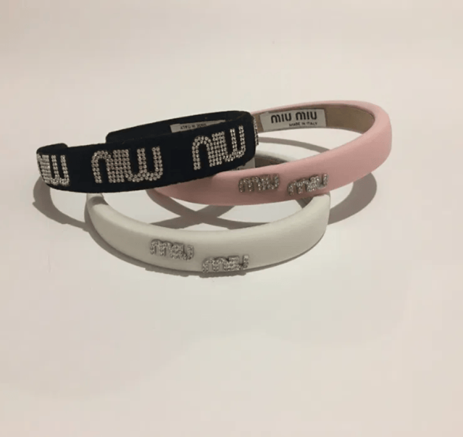Обруч в стилі miu miu