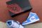 Кроссовки Nike Air Jordan 1 Mid UNC White University Blue женские AJ1 2