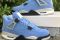 Кроссовки Nike Air Jordan 4 Retro University Blue Найк Джордан голубые 2