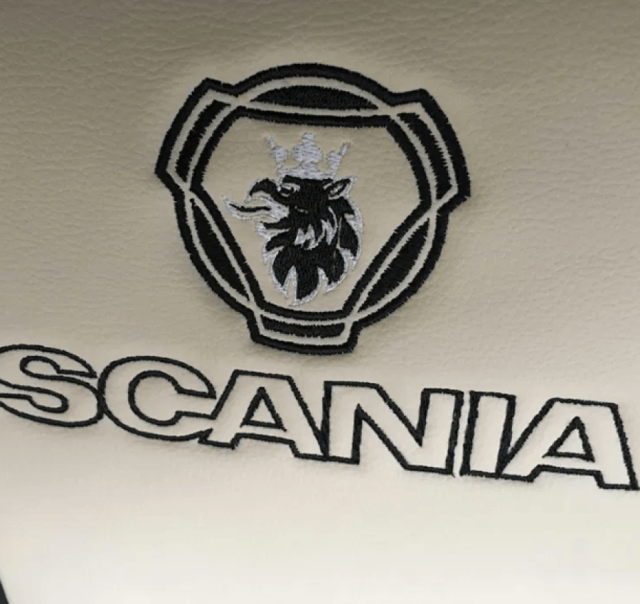 Чохли для авто,Чехлы Скания,Scania evro5,R,еко-кожа,ДАф,Ман,Вольво фш, 3