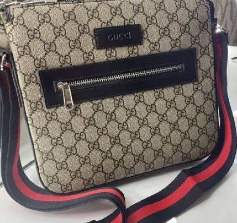 Мужская сумка планшетка Gucci через плечо в стиле гучи Турция